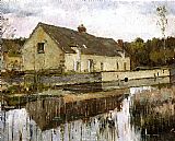 On the Canal by Theodore Robinson